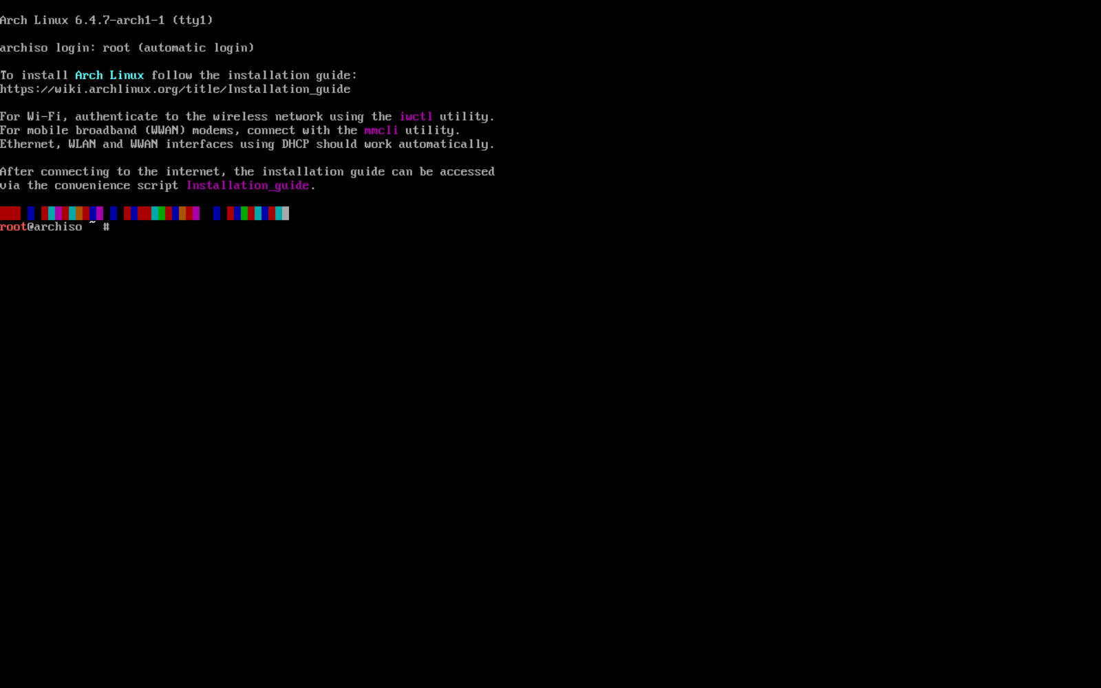archlinux start